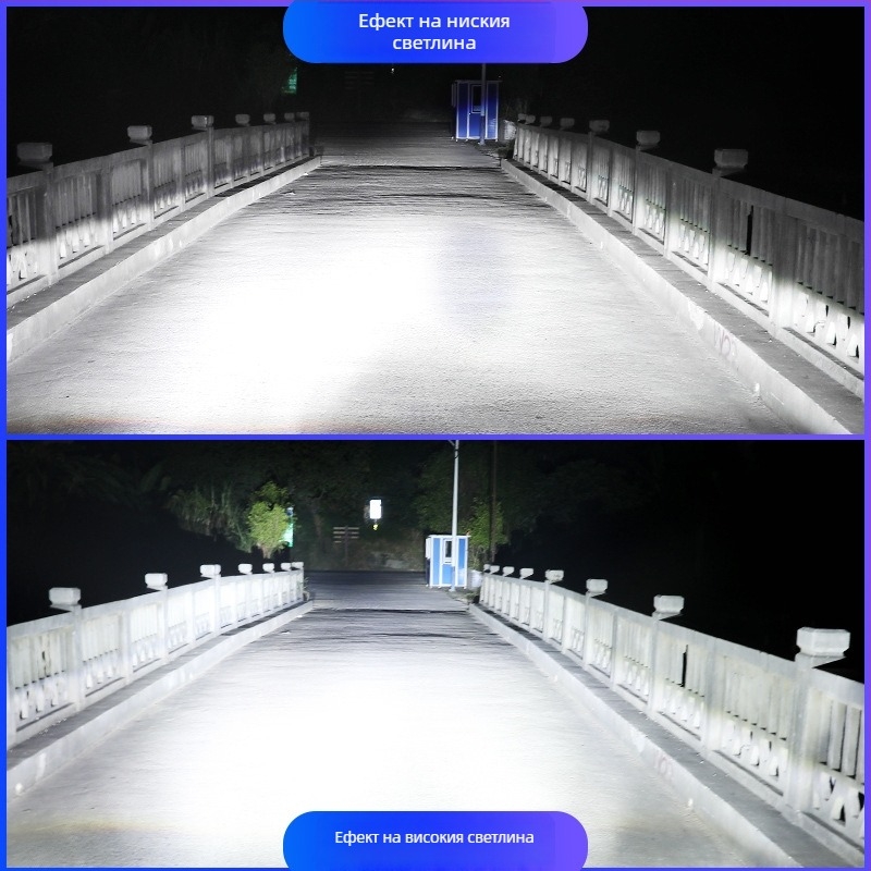 HB-TM-03 LED автомобилни фарове – 24W, 12V, IP68, 8000 лм