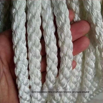 Обща предпазна мрежа, ръчно тъкана полиестерна защитна мрежа против падане за стълби и балкон, сигурна ограда и транспорт