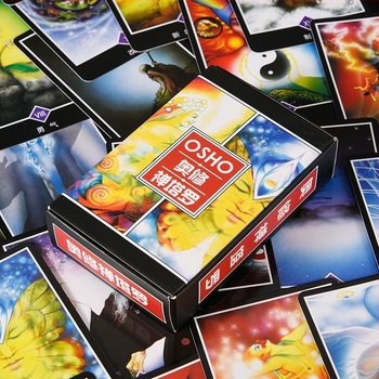 Комплект карти Osho Zen с учебно ръководство и калъф за карти