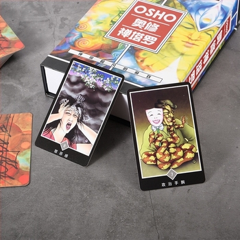 Комплект карти Osho Zen с учебно ръководство и калъф за карти
