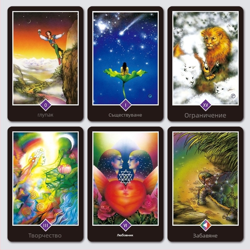 Комплект карти Osho Zen с учебно ръководство и калъф за карти