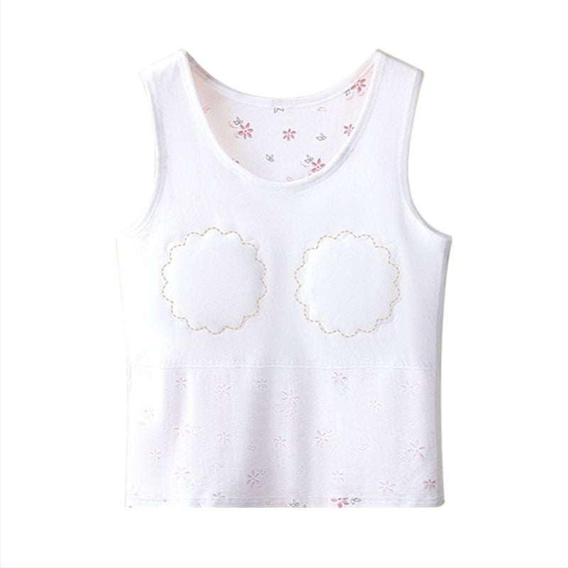 Безръкав топ с тънки презрамки, 100% памук, кръгло деколте, лято 2025