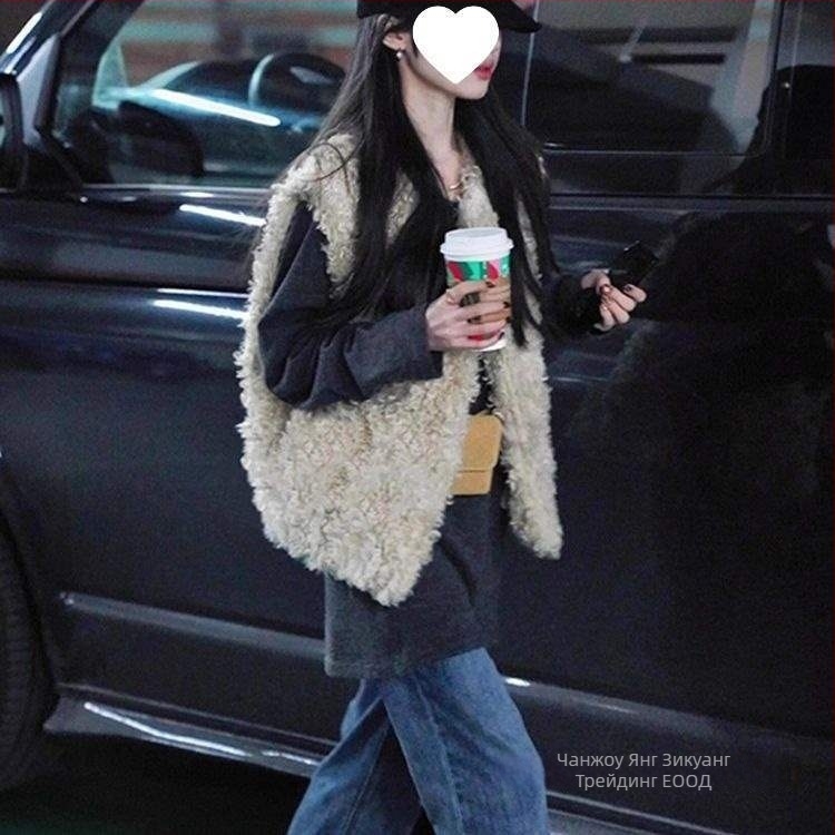 Дамска жилетка TR плат, PVC ≤30%, пролет 2025, китайски стил, литературно ретро