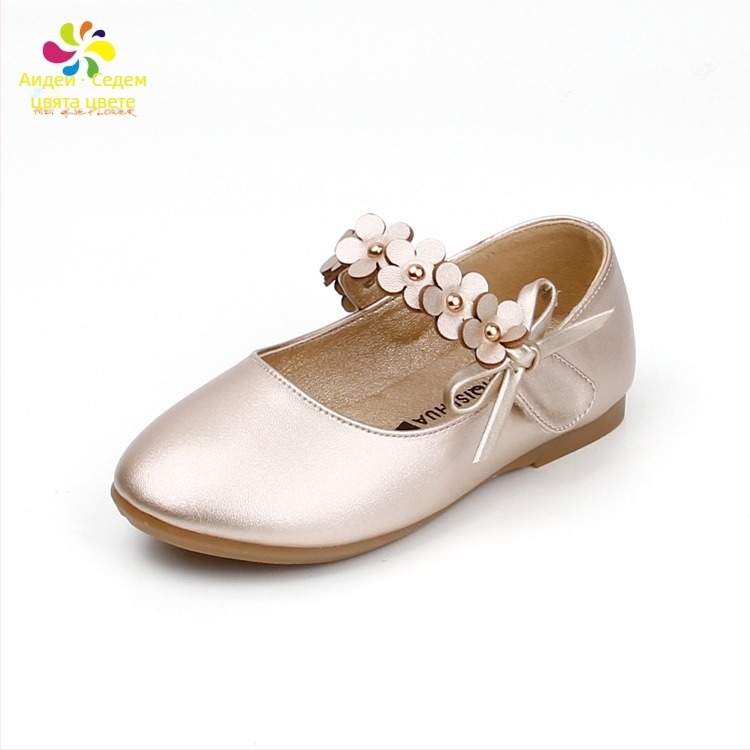 Детски танцови обувки за момичета с велкро закопчаване – горна част от изкуствен PU, подметка от телешко сухожилие, дишащи, против хлъзгане, удароустойчиви