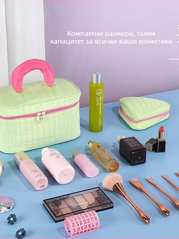 Meister козметична чанта за жени, мултифункционална, полиестер, полиестерна подплата