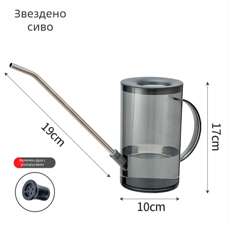 Лейка за поливане – пластмасова, обем 1000 мл, подсилен дизайн, марка Rip