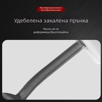 градинарска лопатка, манганова стомана, земеделска употреба, произход Шандонг, Китай, марка Temporary