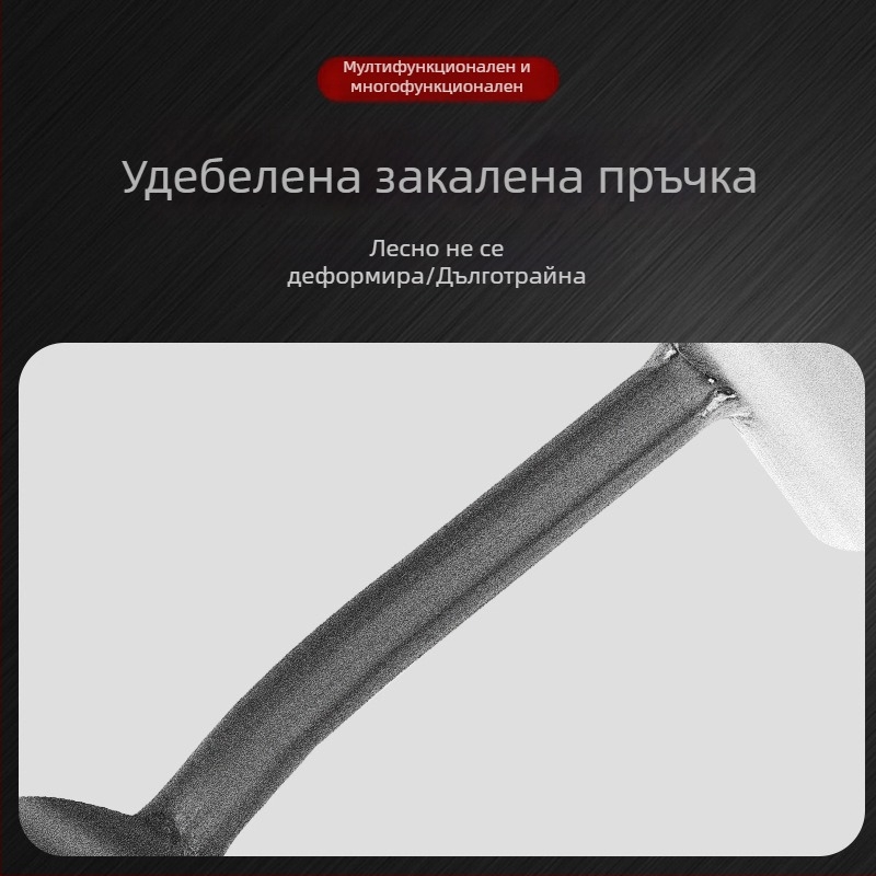 градинарска лопатка, манганова стомана, земеделска употреба, произход Шандонг, Китай, марка Temporary