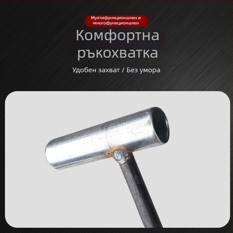 градинарска лопатка, манганова стомана, земеделска употреба, произход Шандонг, Китай, марка Temporary