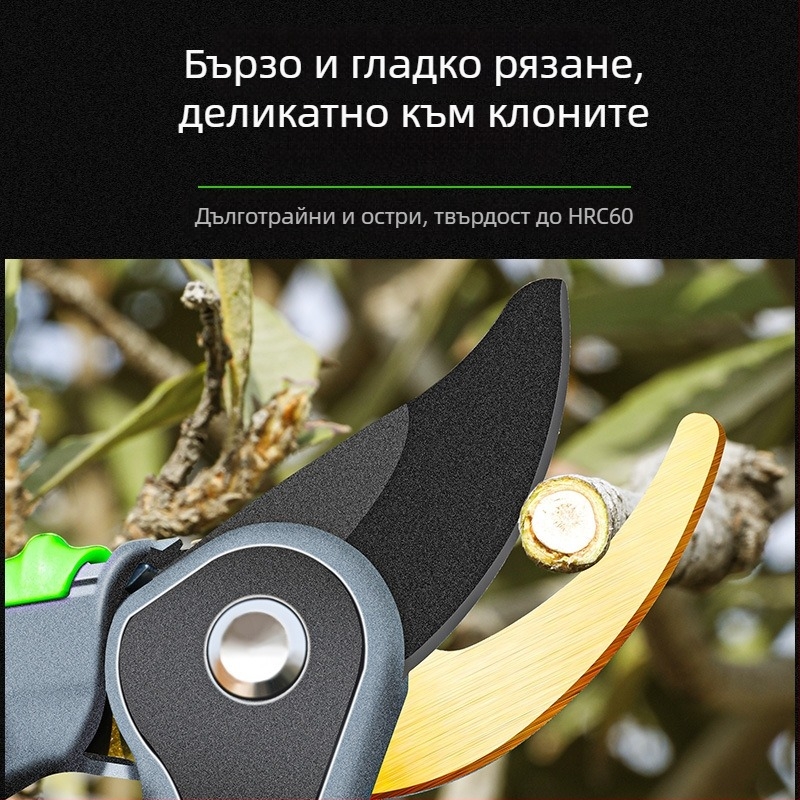 Shengda Ножици за подрязване на плодни дървета – за дебели клонки и плодни клони, градинарски инструмент за цветя – енергоспестяващ дизайн
