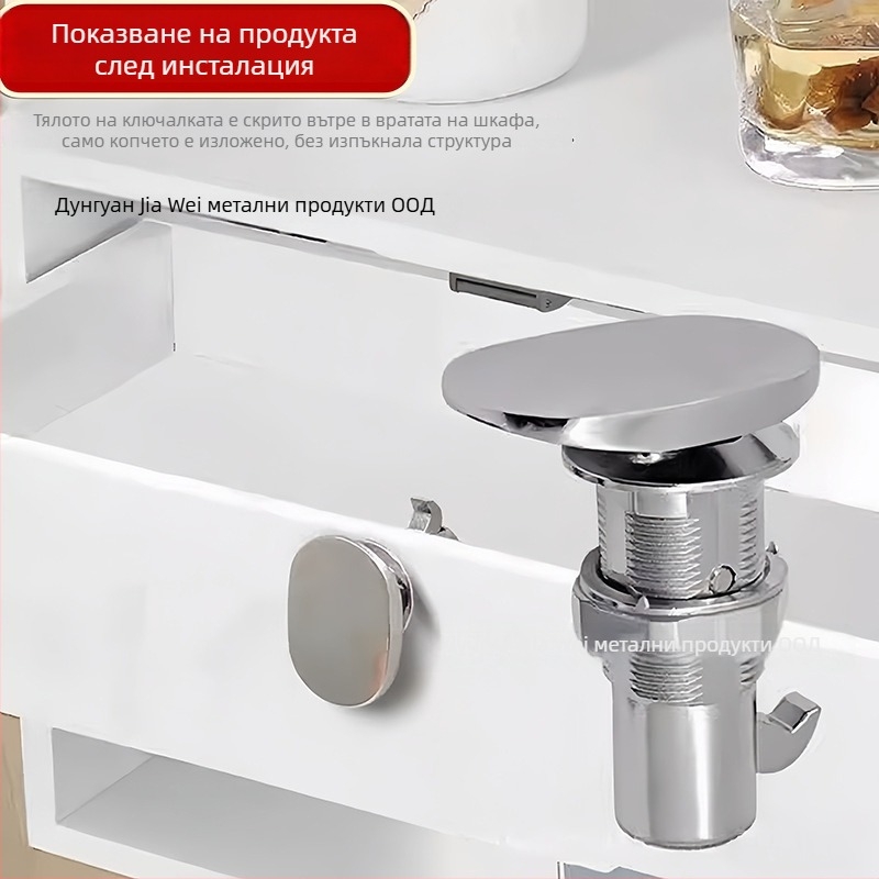 D01 Заключване за RV шкафове и врати, тип гаечен ключ | цинкова сплав/ABS, за RV шкафове, за висящи врати и чекмеджета, модерен стил