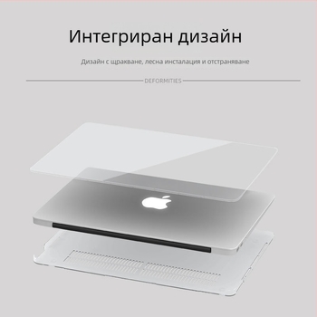 Защитен калъф за MacBook Pro и MacBook Air – HRHPYM, пластмасов материал