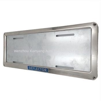 Рамка за регистрационен номер за филипинска национална кола – неръждаема стомана, модел XY, Част № LG