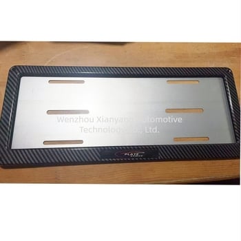 Рамка за регистрационен номер за филипинска национална кола – неръждаема стомана, модел XY, Част № LG