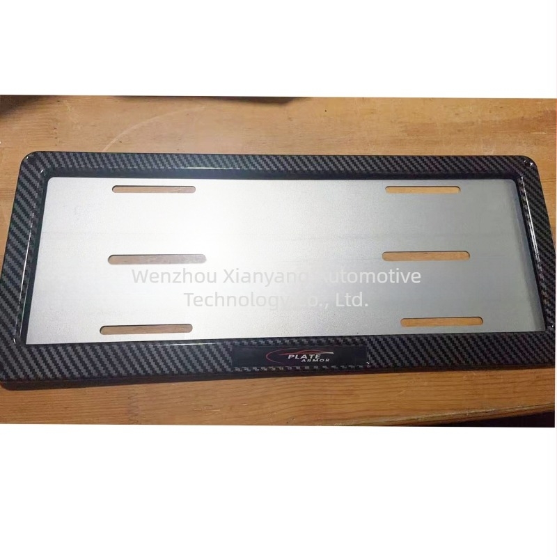 Рамка за регистрационен номер за филипинска национална кола – неръждаема стомана, модел XY, Част № LG