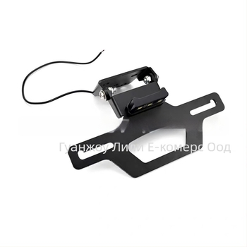 Държач за регистрационен номер за Kawasaki ZX4R с къс заден калник, съвместим с Z400 (2019–2020)