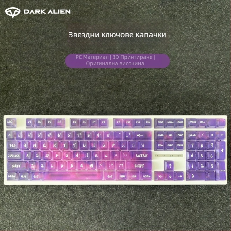 Персонализирани клавиши за клавиатури за DIY – ABS материал, 3D печат, готови запаси, 1-годишна гаранция.
