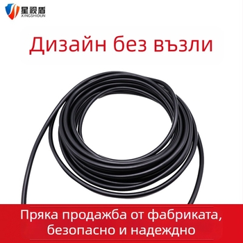 DC захранващ удължителен кабел от чисто мед за 5V–12V Fluorite камера, 3-пинов щепсел, силиконово PVC обвивка