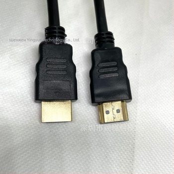 HDMI кабел 1.4, 4K поддръжка, златно покритие на конекторите, медно-обковени проводници за компютър/ТВ/игрова конзола