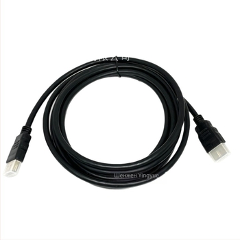 HDMI кабел 1.4, 4K поддръжка, златно покритие на конекторите, медно-обковени проводници за компютър/ТВ/игрова конзола