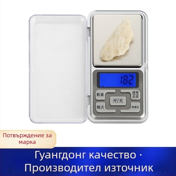 CX-668 Ювелирна електронна везна, диапазон 0.5–500 g, захранване 2×AAA, прецизна везна за бижута