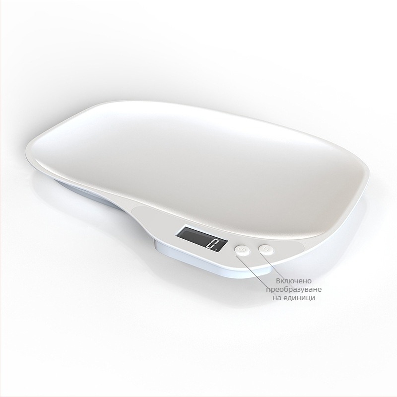 Весоизмервател за домашни любимци K18 – HT, електронно претегляне, диапазон 15 кг-1 г, захранване с две AAA батерии