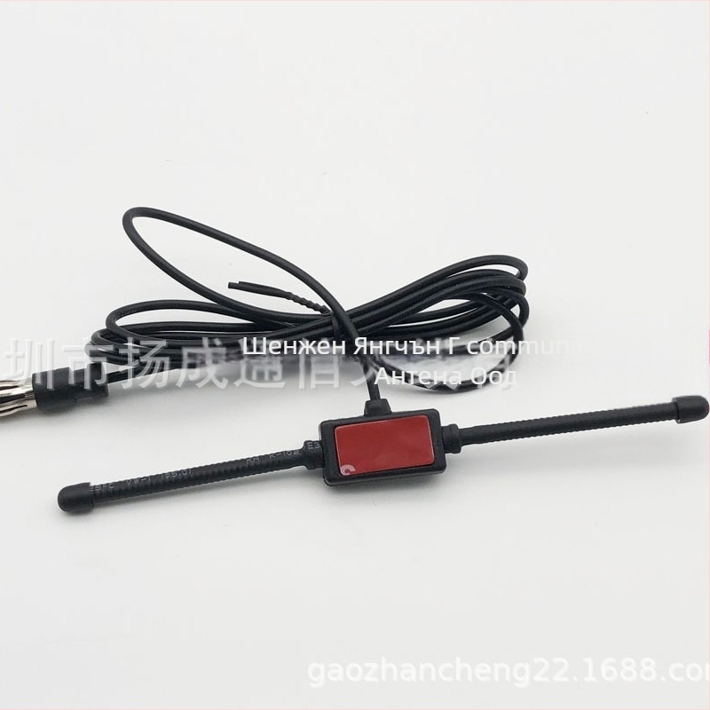 FM/AM автомобилна антена с щепсел, патч антена, модел YCP-1718-5, SWR ≤ 1.5