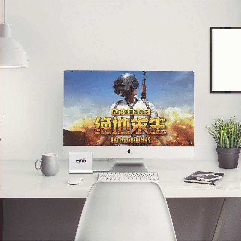 Двуканална диск-антена за WiFi, омнидирекционална, 2.4–5.8 GHz, 8 dBi, 50 Ω, SWR ≤ 1.8