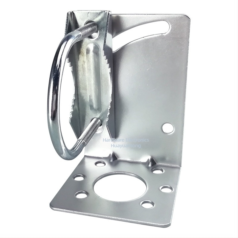 Кламп за антена с логаритмичен период, L-образен монтажен скоба и U-образен пръстен, регулируем ъгъл, 12 dBi, 800–2700 MHz, 50 Ω, SWR ≤1.5, 50 V