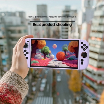 Кейс за Nintendo Switch 2 — TPU разделен защитен корпус, инжекционно формован, съвместим със Switch 2, тегло 80 г