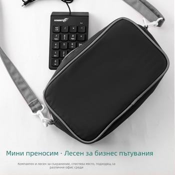 Нумерична клавиатура за лаптоп (проводна USB, Crater архитектура, ≤87 клавиши, ABS корпус, 1,2 м кабел)