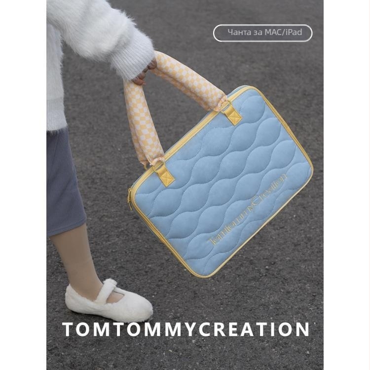 Чанта за лаптоп с едно рамо, PU кожа, пролет 2025, Unique, за мъже