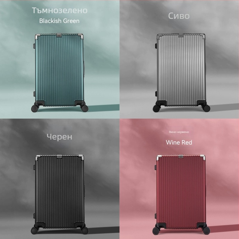 Seven Wolves PC куфар за ръчен багаж с TSA заключване, голям капацитет, универсални колела, тегло 3.35 кг