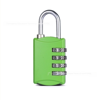 Четирицифрена ключалка с цинкова сплав за шкафове във фитнес зала и домашна врата, модел S858, антикрадна