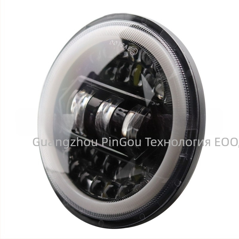 LED фар за Harley мотоциклет – алуминиева сплав, IP67, 3000 lm, 10–60V, 2A