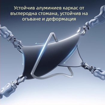 Двупластова слънцезащитна завеса за автомобил, универсално съвместима, телескопично монтиране, термоизолация