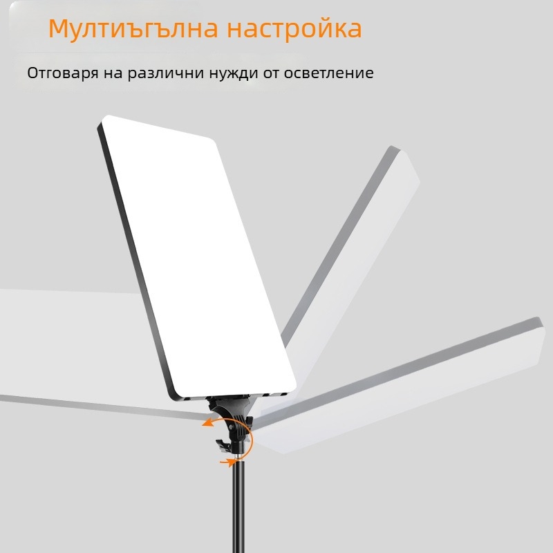 Студийна светлина за лайв стрийминг и фотография, 100W, модел RL-32, 220V, три цветови температури, обработка и персонализация
