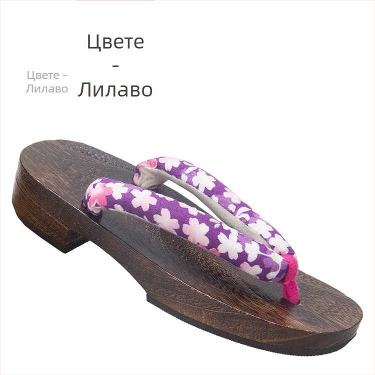 Детски дървени чехли с EVA подметка, памучна горна част, сладък стил, за деца 1–16 г, лято/пролет/есен