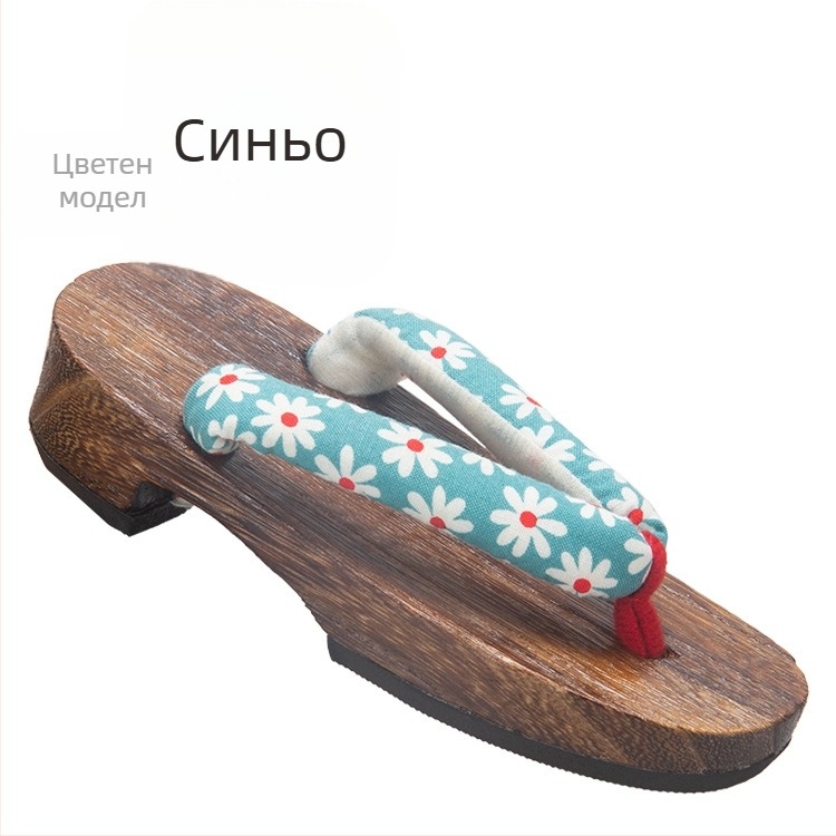 Детски дървени чехли с EVA подметка, памучна горна част, сладък стил, за деца 1–16 г, лято/пролет/есен