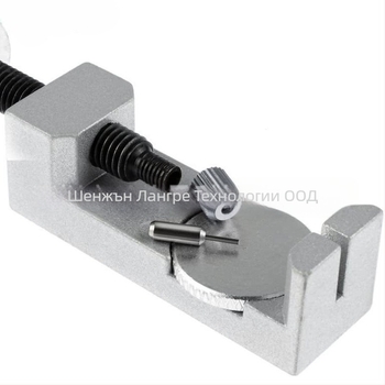 Метален инструмент за ремонт на часовници с регулируема височина за сваляне и настройване на каишки