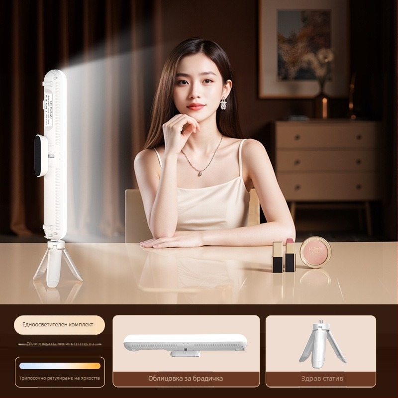 LED светлина за попълване на брадичката – настолна светлина за лице и шия, 13W, 220V, Yu guang