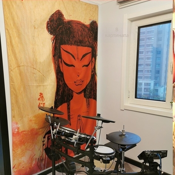 Гоблен за всекидневна, памук 100%, стенна декорация