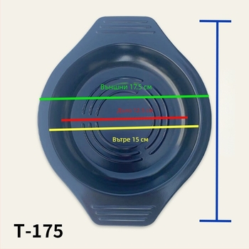 Удебелена меламинова тава за касероли с обновена термоустойчива основа и изолационна подложка.