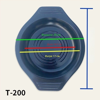 Удебелена меламинова тава за касероли с обновена термоустойчива основа и изолационна подложка.