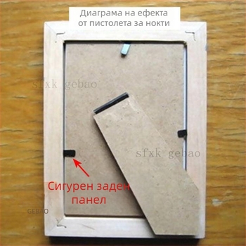 Метални пирони за рамки за снимки, 10000 бр., опаковка в кутия 19x10x2, нетно тегло 1.4