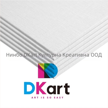 Dekai дървен Whiteboard за маслена живопис, правоъгълна форма, защита на платното