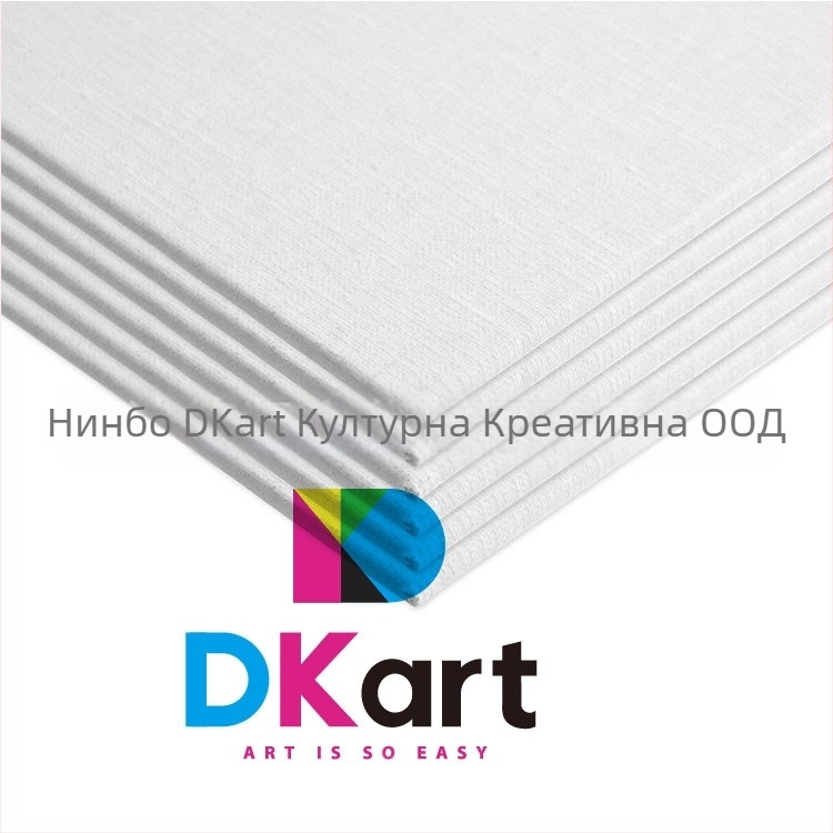 Dekai дървен Whiteboard за маслена живопис, правоъгълна форма, защита на платното