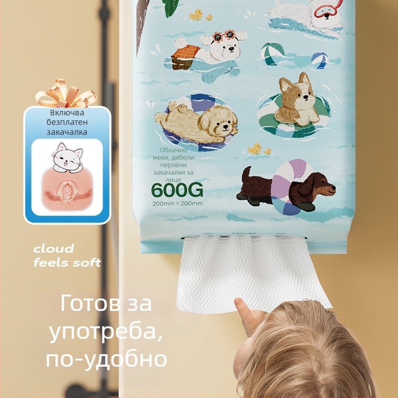 Allsmile кърпа за лице за измиване от растителни влакна – Производствен процес: Друг