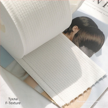 Удебелени еднократни лицеви кърпички за почистване, 100% памук, обикновено тъкане, възможност за персонализирана обработка