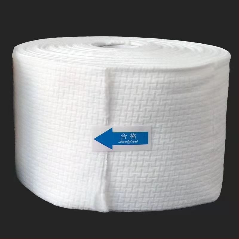 Удебелени еднократни лицеви кърпички за почистване, 100% памук, обикновено тъкане, възможност за персонализирана обработка